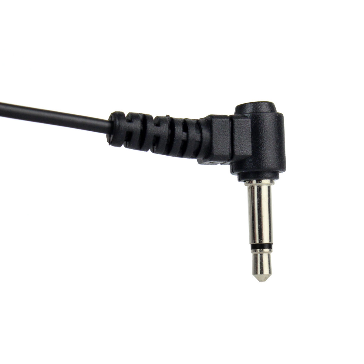 1 Pin 3.5mm Listen Only Earpiece D-Shape Soft Rubber Headset for Motorola radio